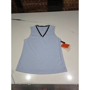 Freely Tennis Pickleball Volley Light Blue Tank Top Athletic Wear Shirt SM B20